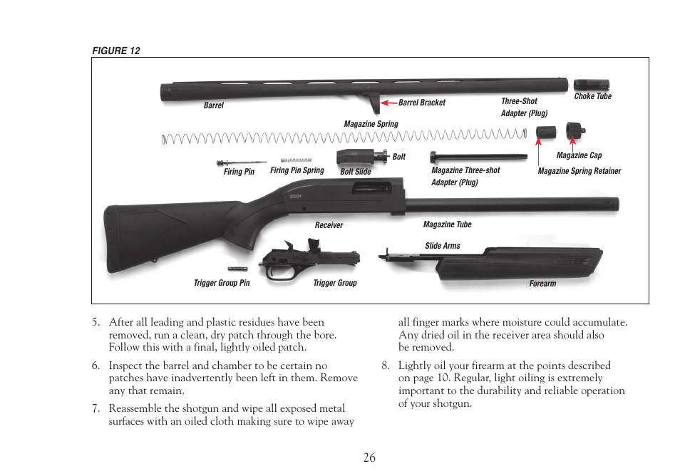 Winchester Repeating Arms X Pump (SXP) User Manual | Page 28 / 36
