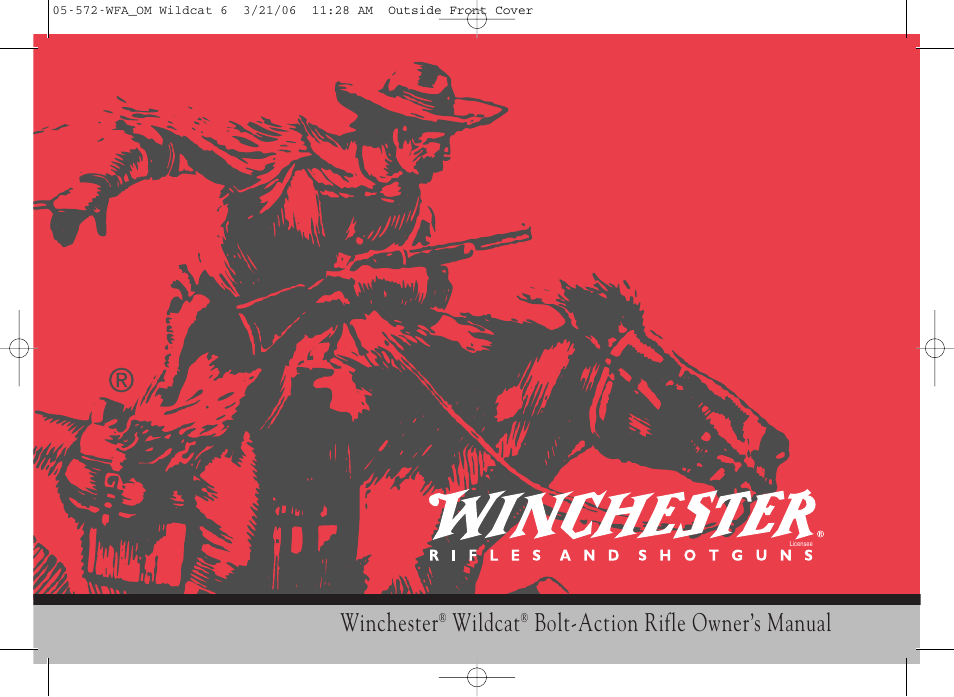 Winchester Repeating Arms Wildcat User Manual | 24 pages