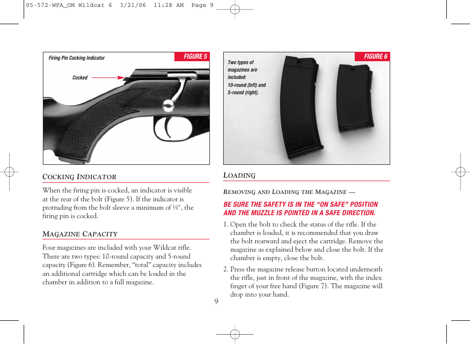 Winchester Repeating Arms Wildcat User Manual | Page 10 / 24