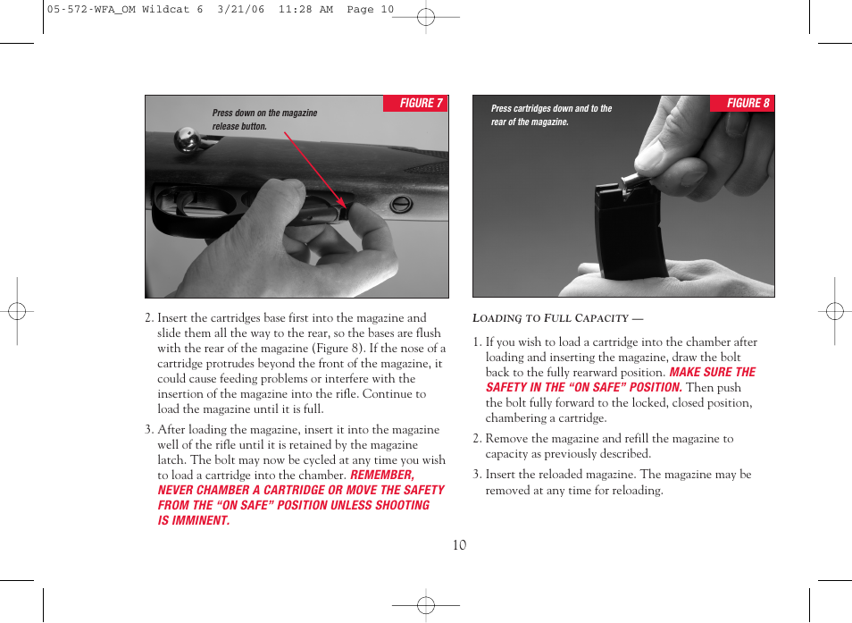 Winchester Repeating Arms Wildcat User Manual | Page 11 / 24