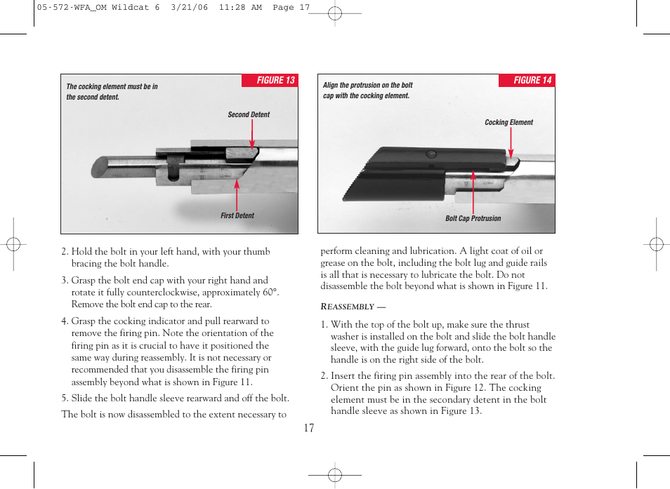 Winchester Repeating Arms Wildcat User Manual | Page 18 / 24