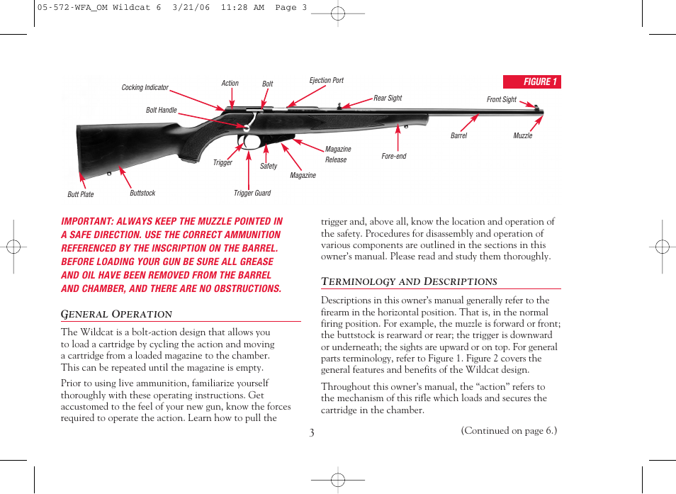 Winchester Repeating Arms Wildcat User Manual | Page 4 / 24