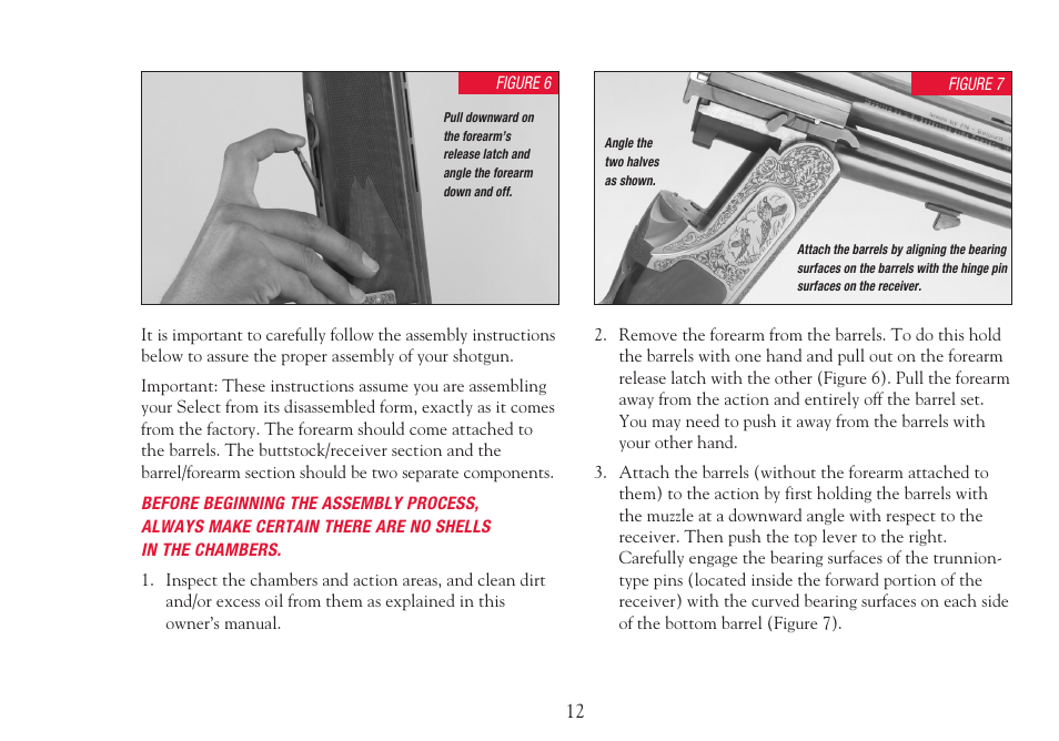 Winchester Repeating Arms Select User Manual | Page 14 / 34