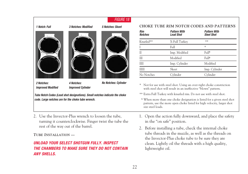 Winchester Repeating Arms Select User Manual | Page 24 / 34