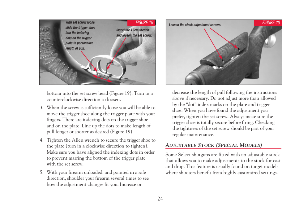 Winchester Repeating Arms Select User Manual | Page 26 / 34