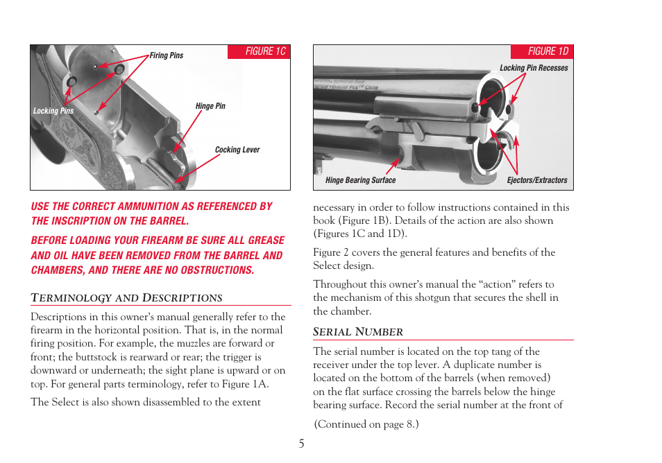 Winchester Repeating Arms Select User Manual | Page 7 / 34