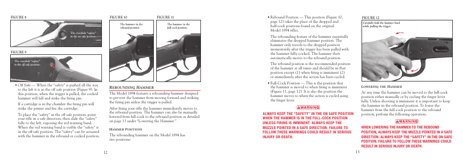 Winchester Repeating Arms 94 (Includes Take Down) User Manual | Page 15 / 36