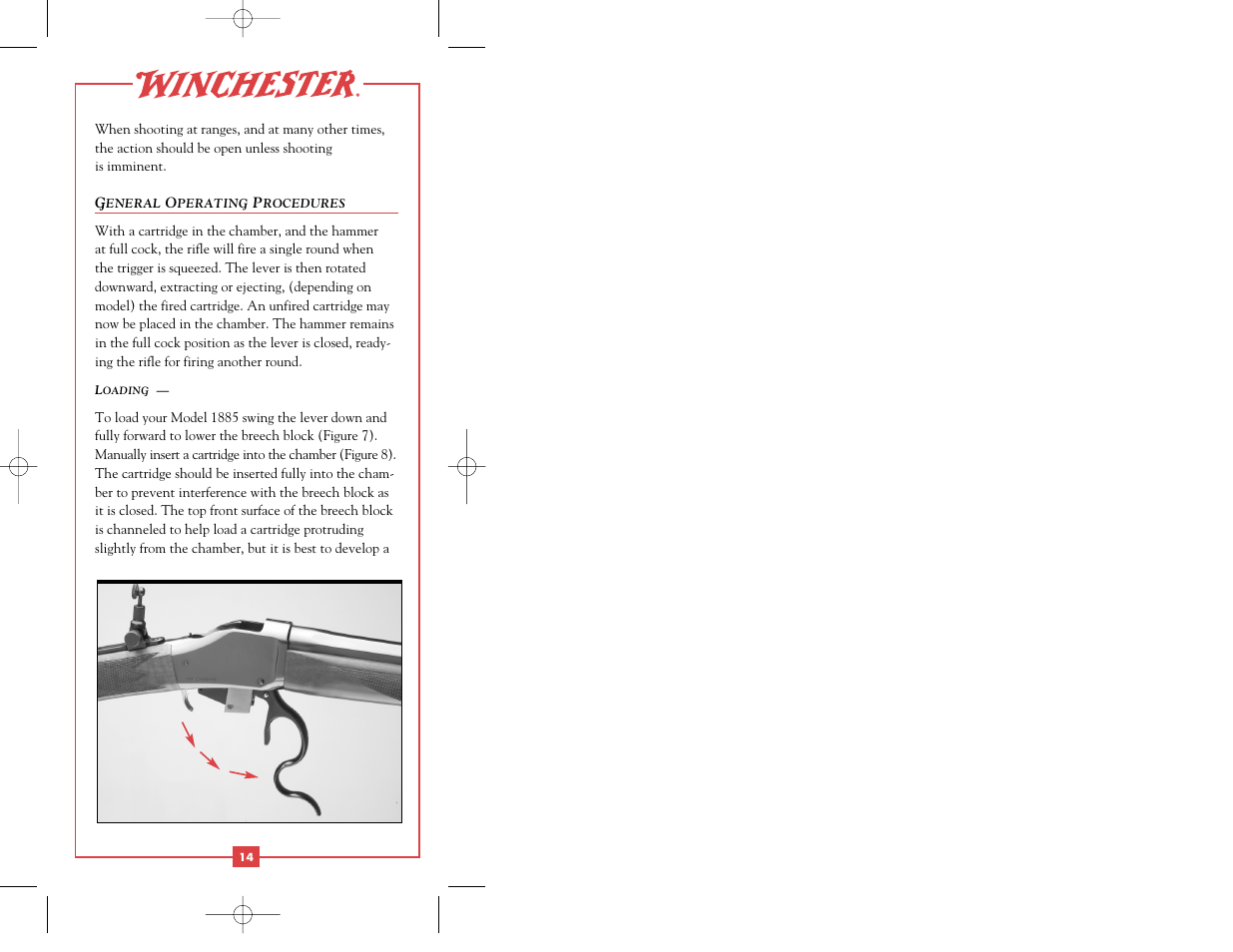 Winchester Repeating Arms 1885 Centerfire User Manual | Page 16 / 36