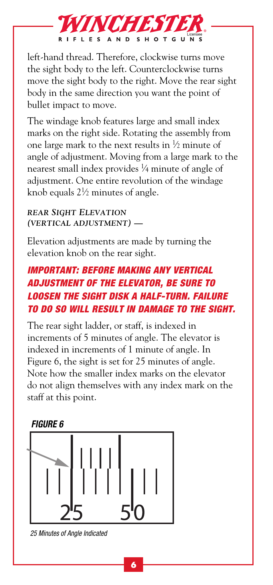 Winchester Repeating Arms 1885 Creedmoor User Manual | Page 7 / 13