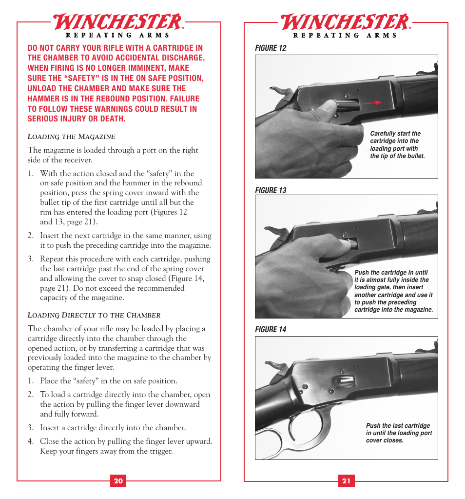 Winchester Repeating Arms 1892 User Manual | Page 12 / 24
