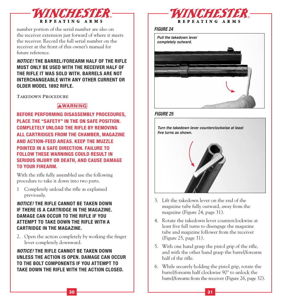 Winchester Repeating Arms 1892 User Manual | Page 17 / 24