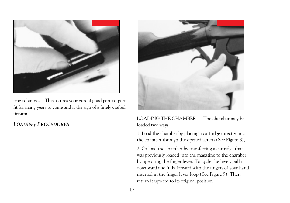 Loading procedures — magazines - 16 | Winchester Repeating Arms 1895 User Manual | Page 15 / 32