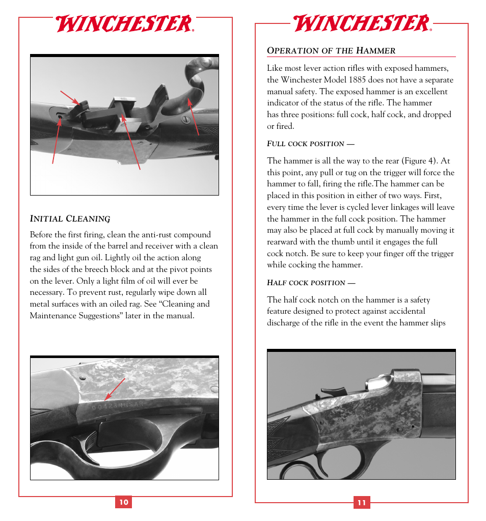 Winchester Repeating Arms 1885 Rimfire User Manual | Page 7 / 21