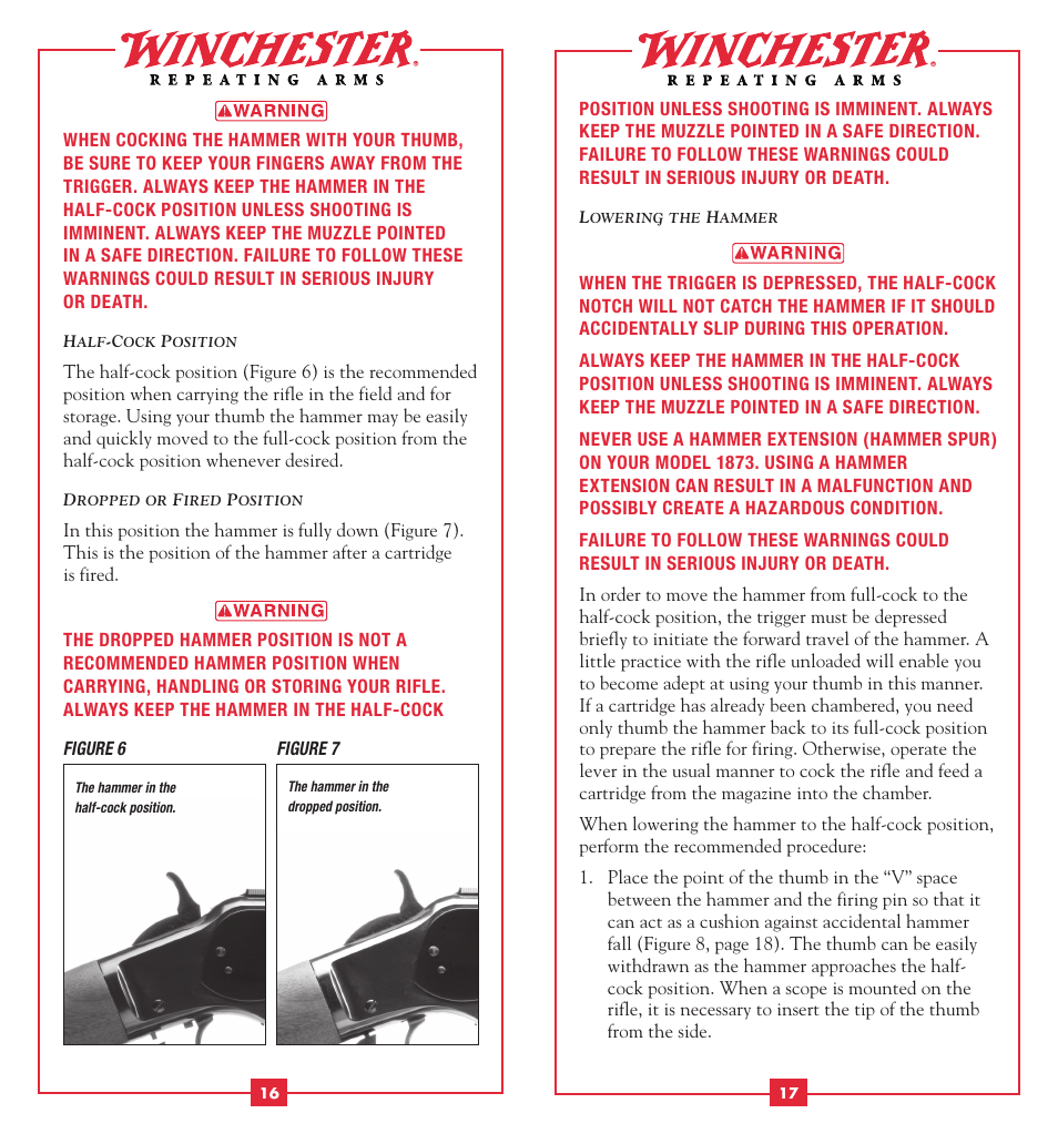 Winchester Repeating Arms 1873 User Manual | Page 10 / 19