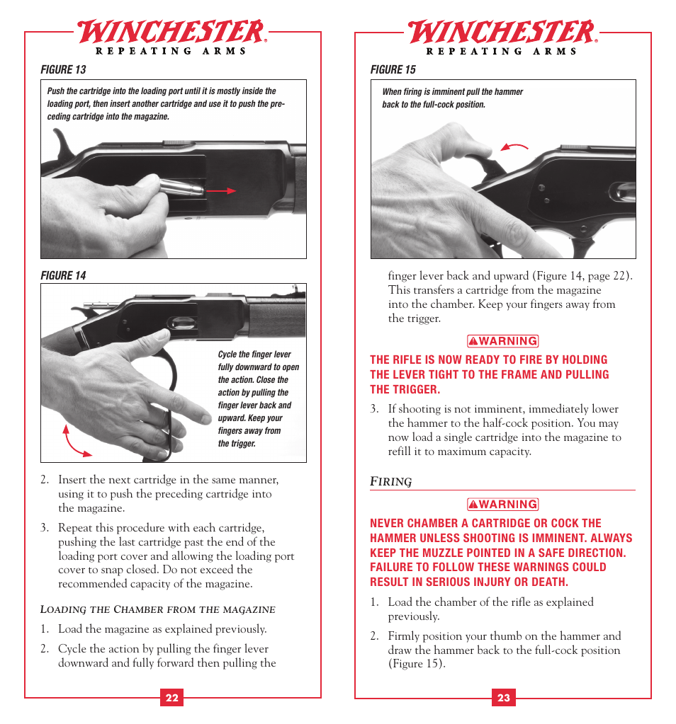 Winchester Repeating Arms 1873 User Manual | Page 13 / 19