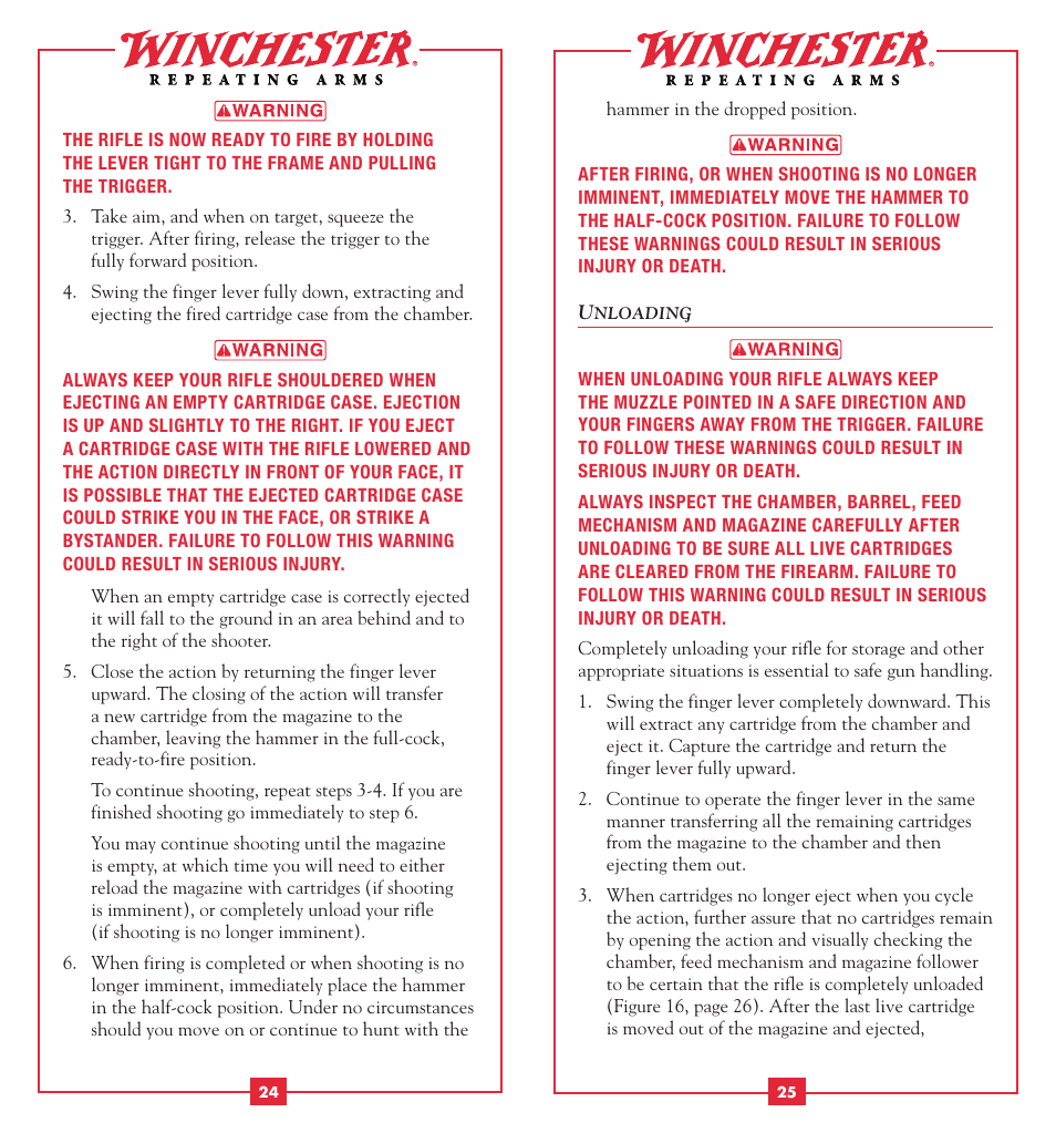 Winchester Repeating Arms 1873 User Manual | Page 14 / 19