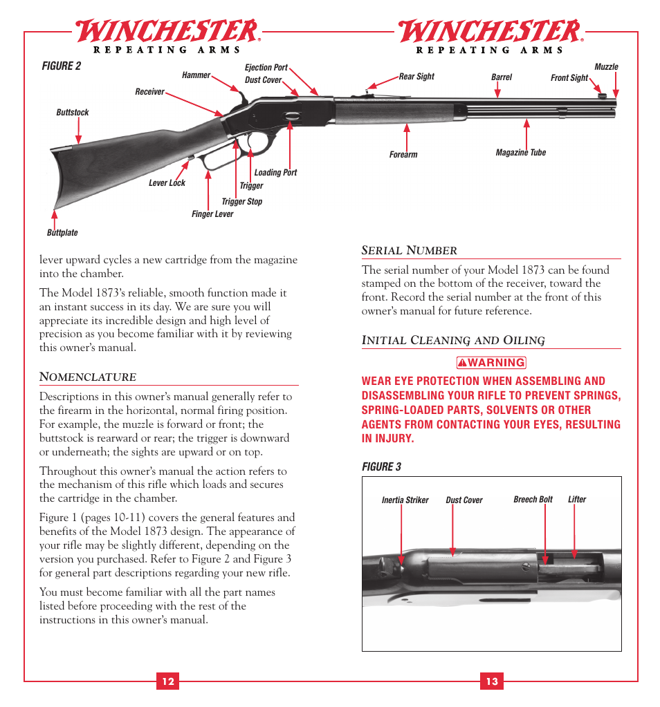 Winchester Repeating Arms 1873 User Manual | Page 8 / 19