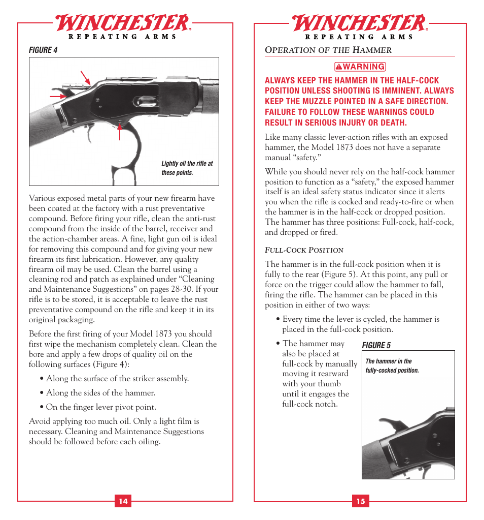 Winchester Repeating Arms 1873 User Manual | Page 9 / 19