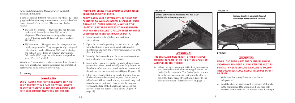 Winchester Repeating Arms 101 User Manual | Page 21 / 36