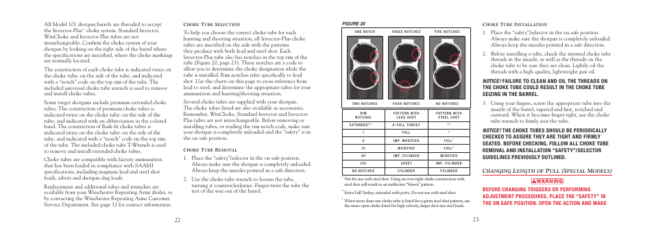Winchester Repeating Arms 101 User Manual | Page 25 / 36