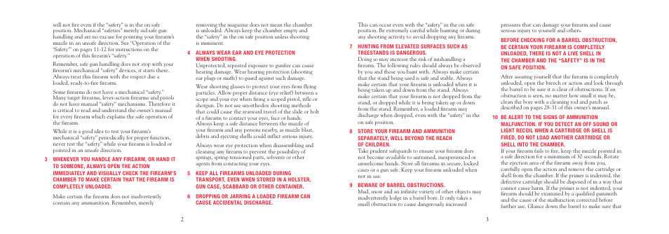 Winchester Repeating Arms 101 User Manual | Page 4 / 36