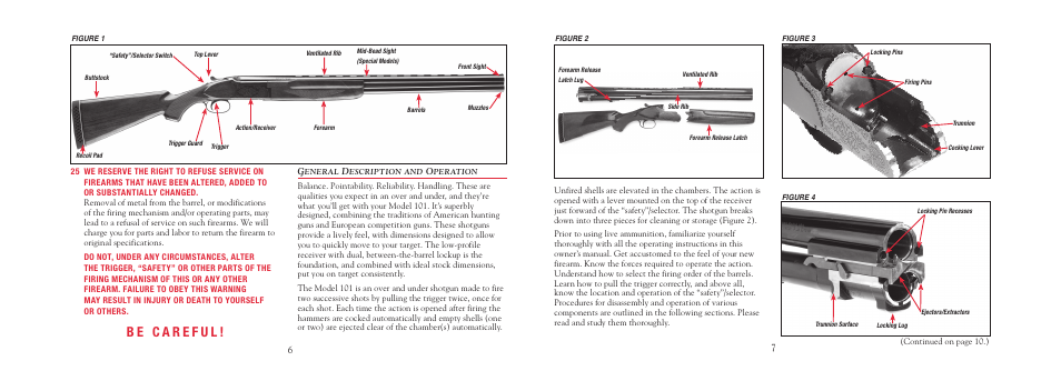Winchester Repeating Arms 101 User Manual | Page 9 / 36