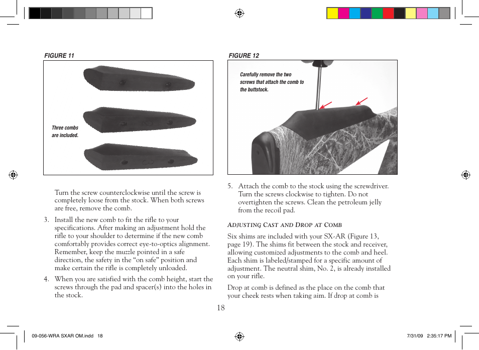 Winchester Repeating Arms SX-AR (Historic Manual) User Manual | Page 20 / 32