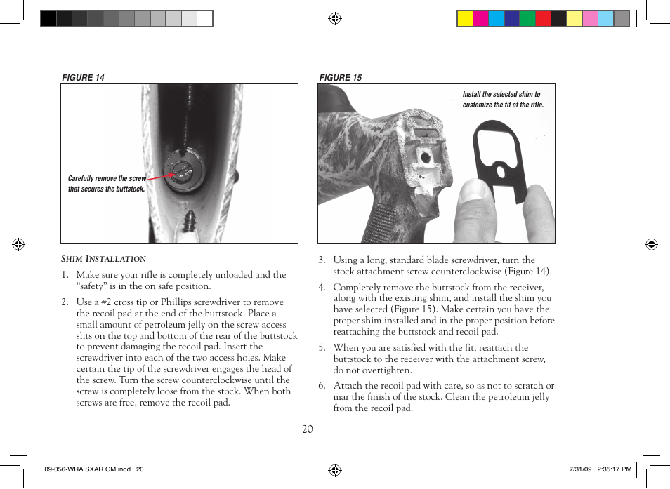 Winchester Repeating Arms SX-AR (Historic Manual) User Manual | Page 22 / 32