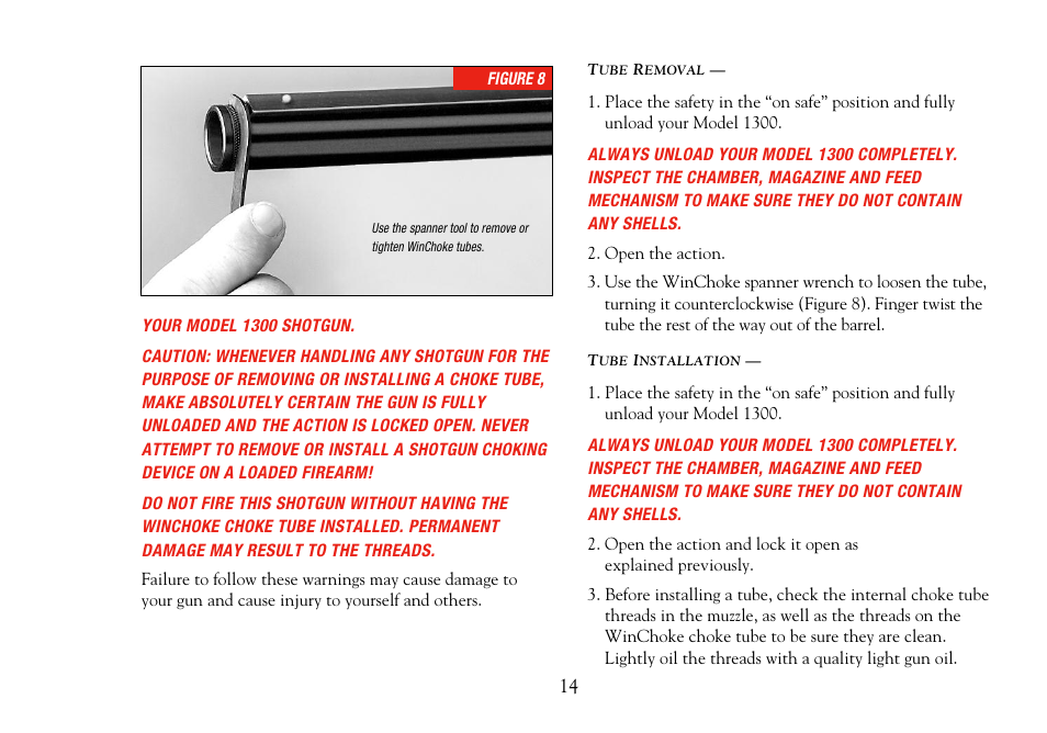 Winchester Repeating Arms 1300 (Historic Manual) User Manual | Page 16 / 34