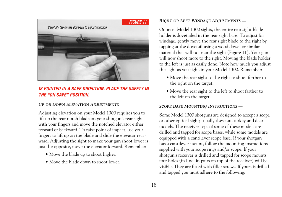 Winchester Repeating Arms 1300 (Historic Manual) User Manual | Page 20 / 34