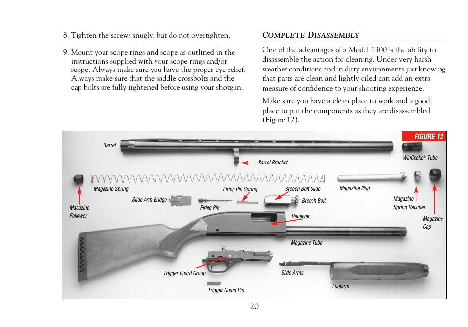 Winchester Repeating Arms 1300 (Historic Manual) User Manual | Page 22 / 34