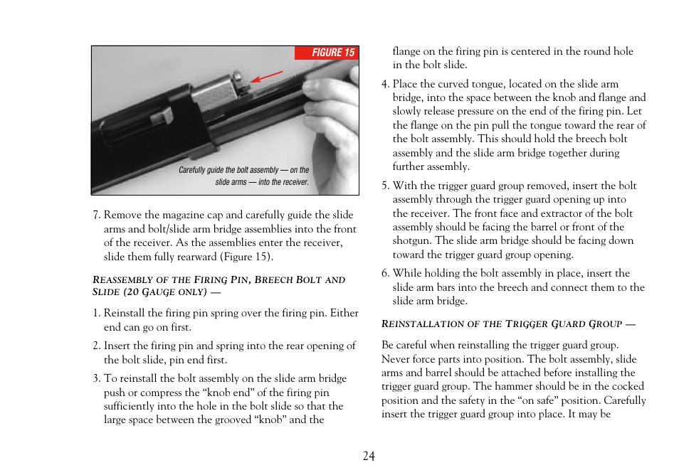 Winchester Repeating Arms 1300 (Historic Manual) User Manual | Page 26 / 34