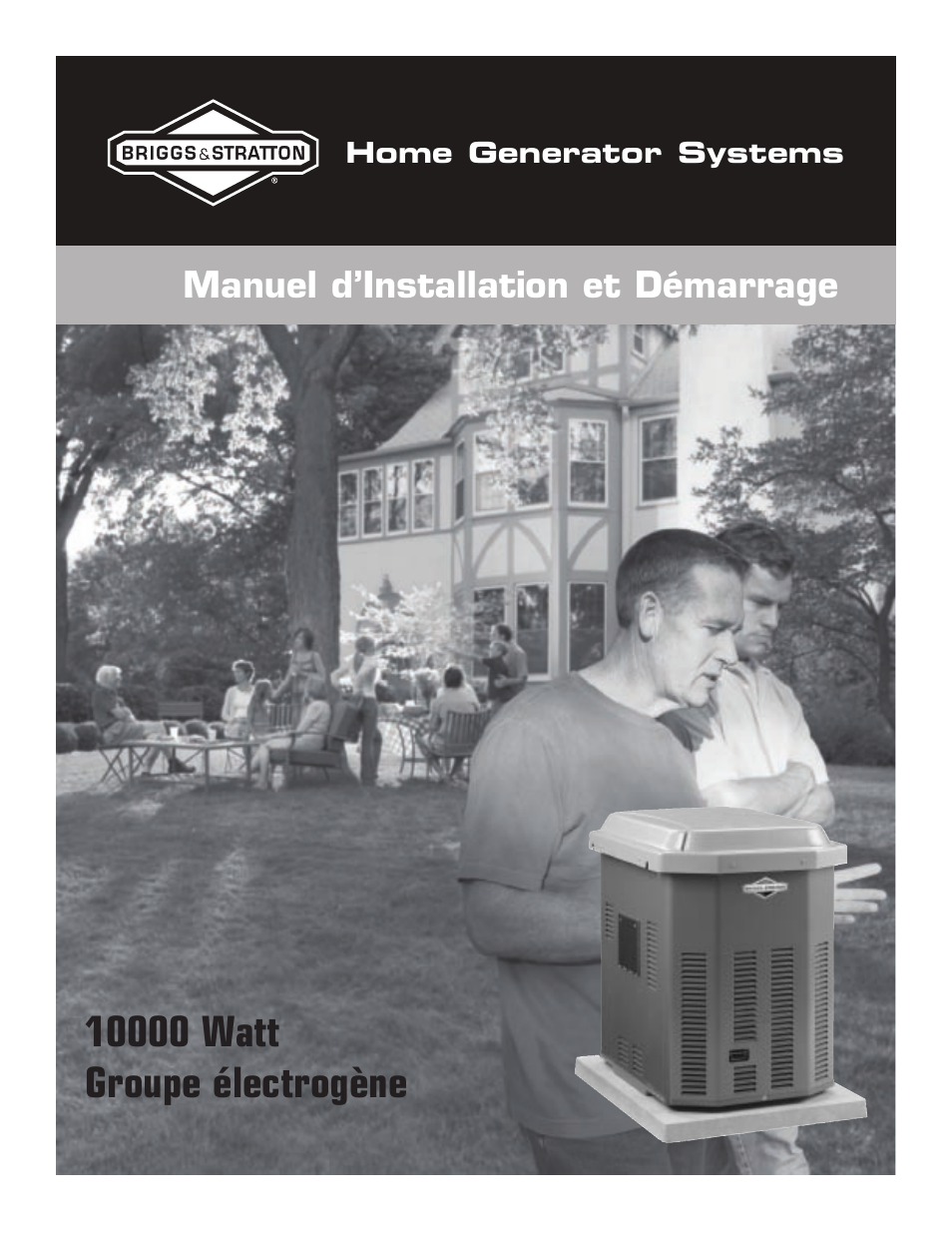 Briggs & Stratton 10000 Watt User Manual | Page 35 / 52
