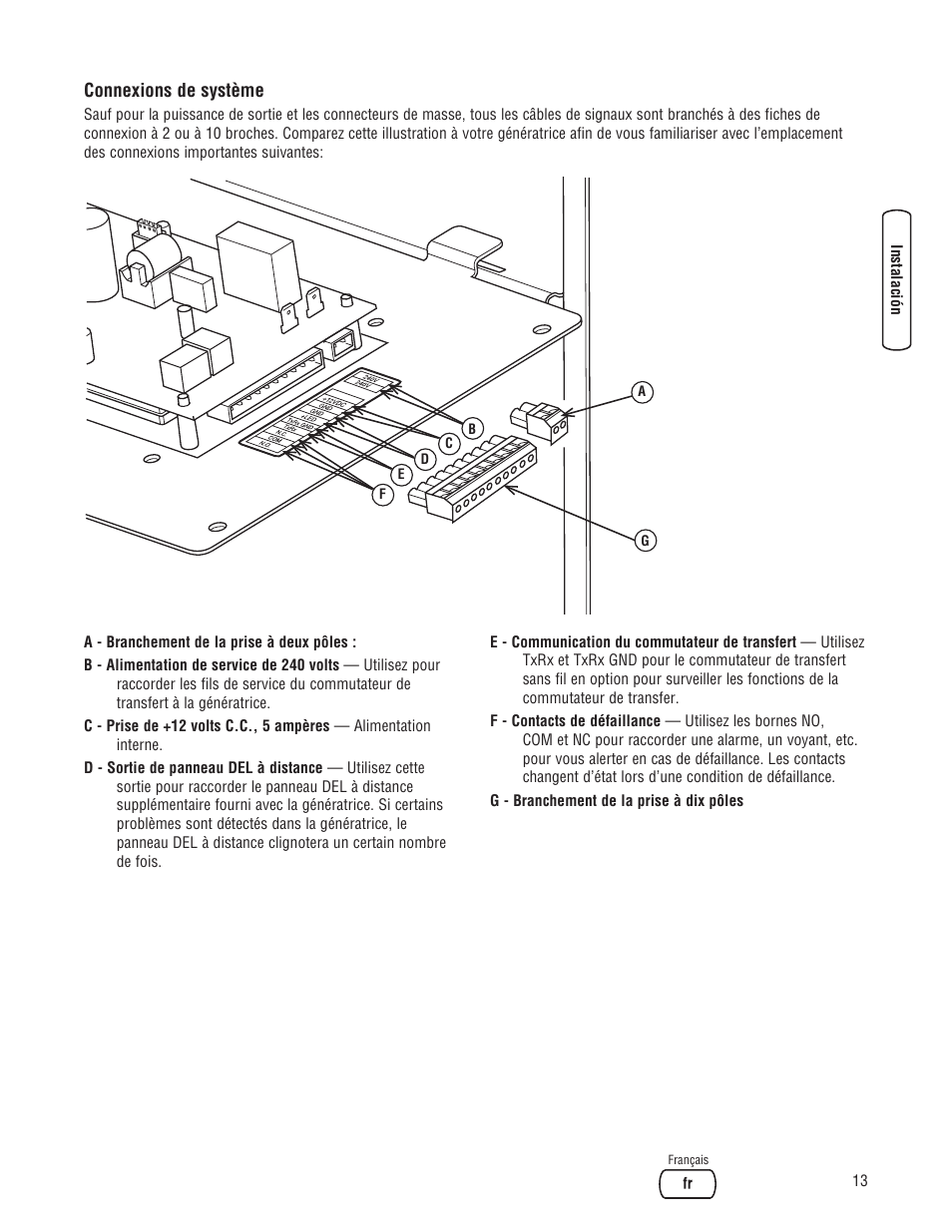 Briggs & Stratton 10000 Watt User Manual | Page 47 / 52