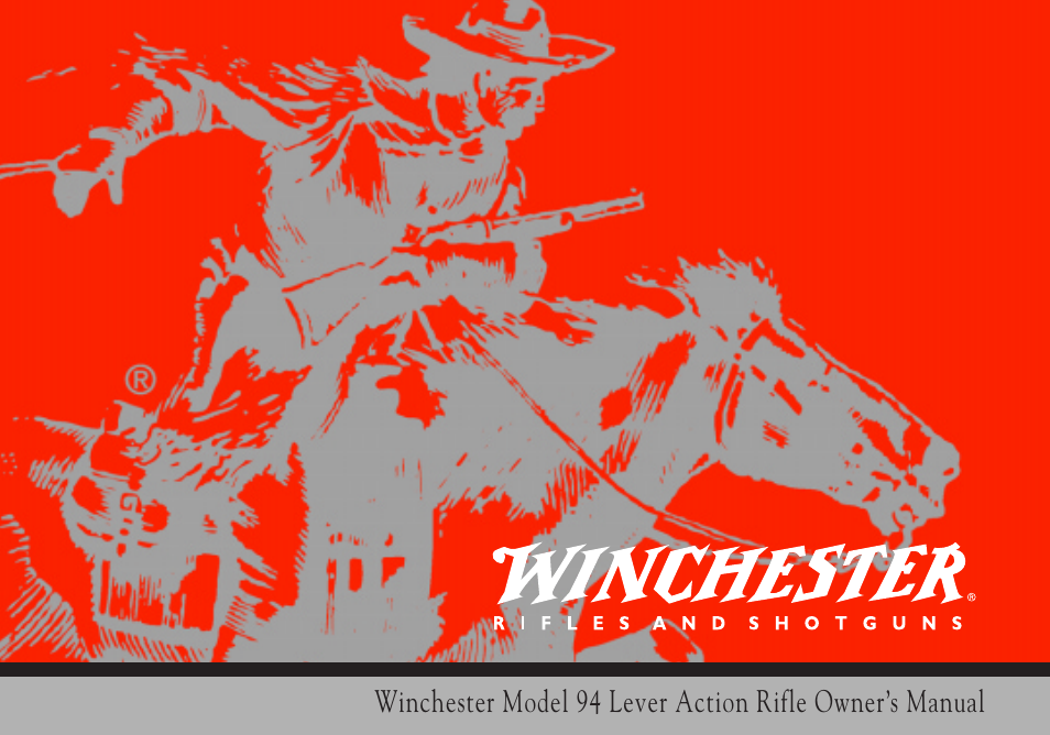 Winchester Repeating Arms 94 Cross Bolt Safety (Historic Manual) User Manual | 34 pages