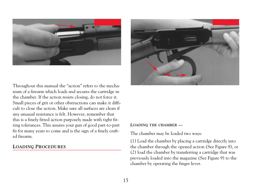 Loading procedures | Winchester Repeating Arms 94 Cross Bolt Safety (Historic Manual) User Manual | Page 17 / 34