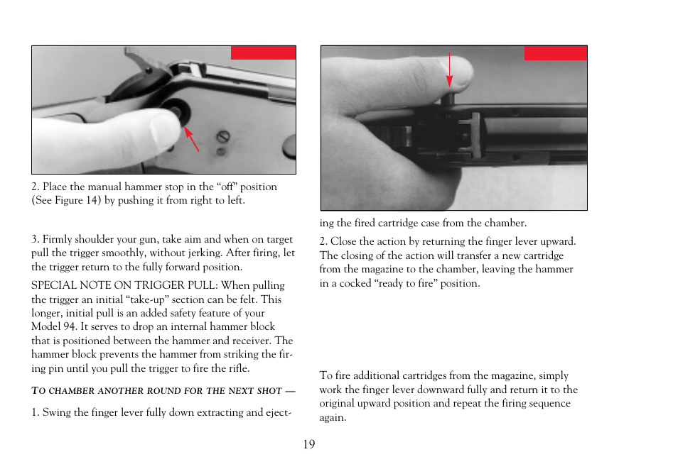 Sight adjustments | Winchester Repeating Arms 94 Cross Bolt Safety (Historic Manual) User Manual | Page 21 / 34
