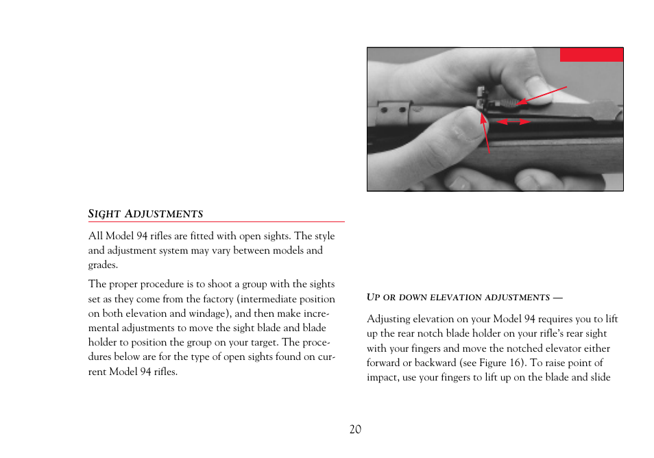 Winchester Repeating Arms 94 Cross Bolt Safety (Historic Manual) User Manual | Page 22 / 34