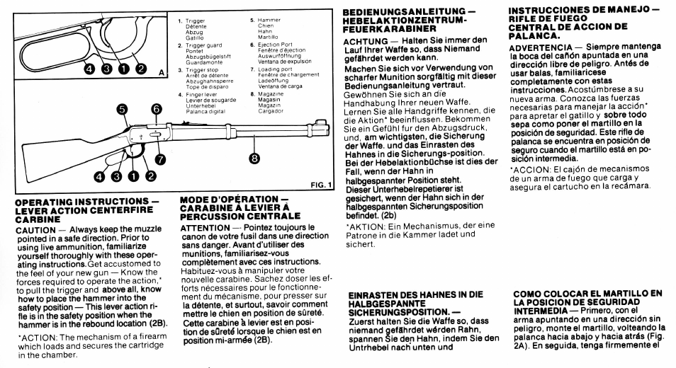 Winchester Repeating Arms 94 Pre 1992 (Historic Manual) User Manual | Page 4 / 18
