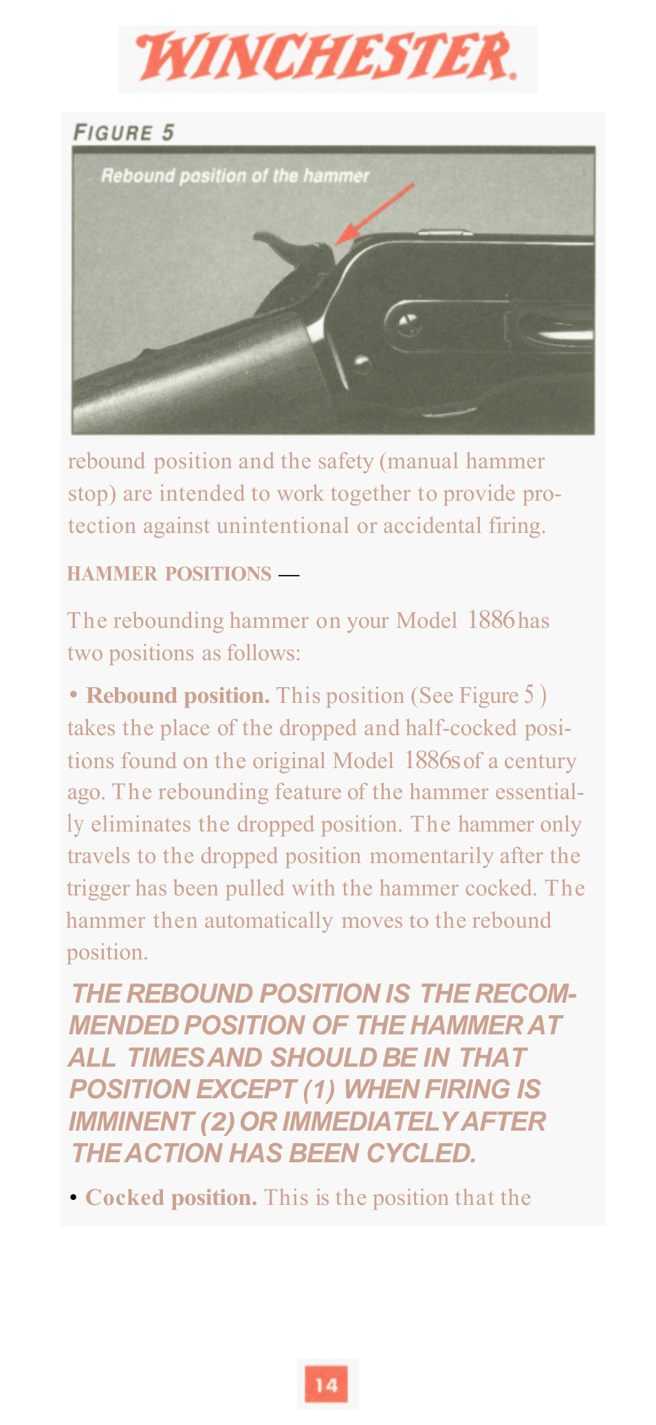 Winchester Repeating Arms 1886 (Historic Manual) User Manual | Page 16 / 43