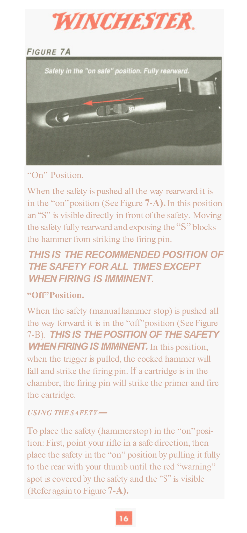 Winchester Repeating Arms 1886 (Historic Manual) User Manual | Page 18 / 43
