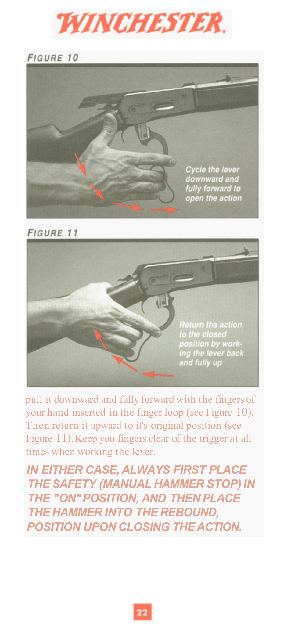 Winchester Repeating Arms 1886 (Historic Manual) User Manual | Page 24 / 43
