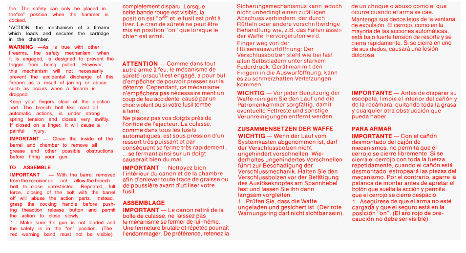 Winchester Repeating Arms 1400 (Historic Manual) User Manual | Page 5 / 19