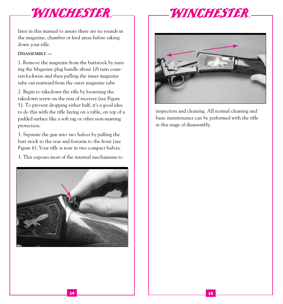 Winchester Repeating Arms 63 (Historic Manual) User Manual | Page 9 / 23