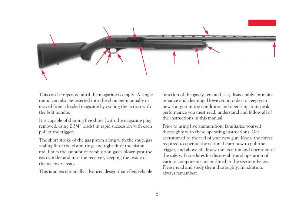 Winchester Repeating Arms Super X2 (Historic Manual) User Manual | Page 6 / 43