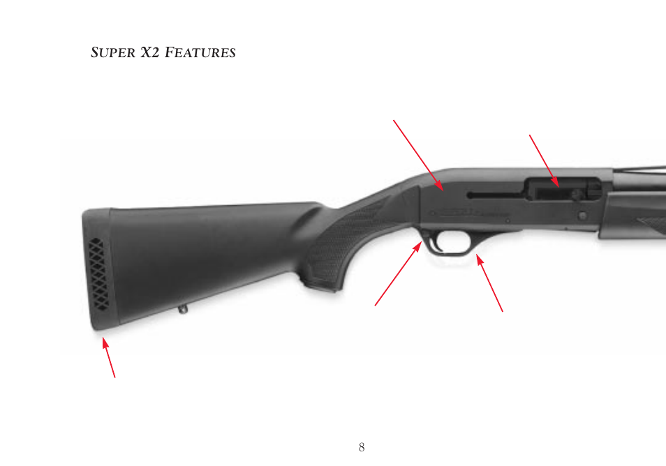 X2 f | Winchester Repeating Arms Super X2 (Historic Manual) User Manual | Page 8 / 43