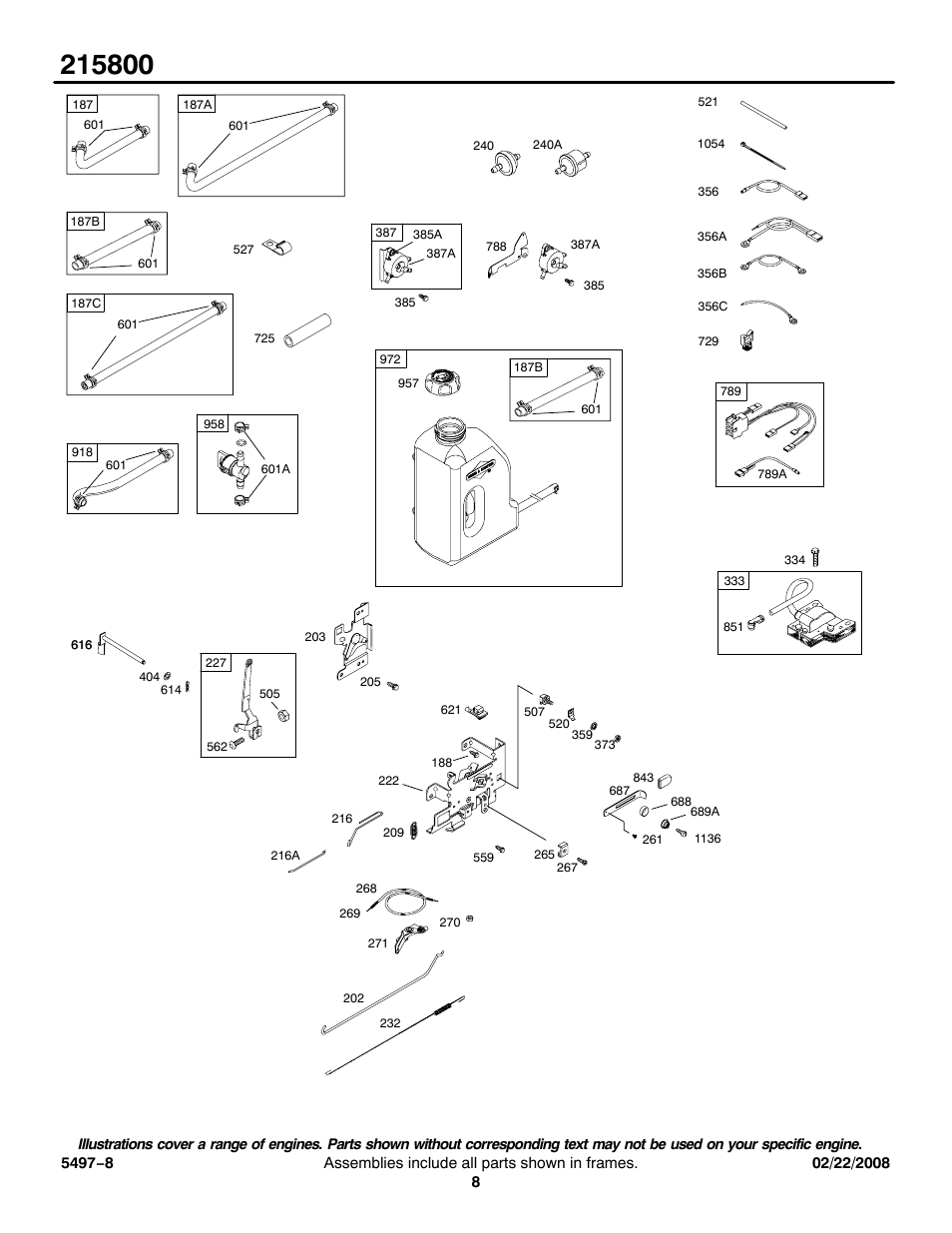 Briggs & Stratton 215800 User Manual | Page 8 / 16