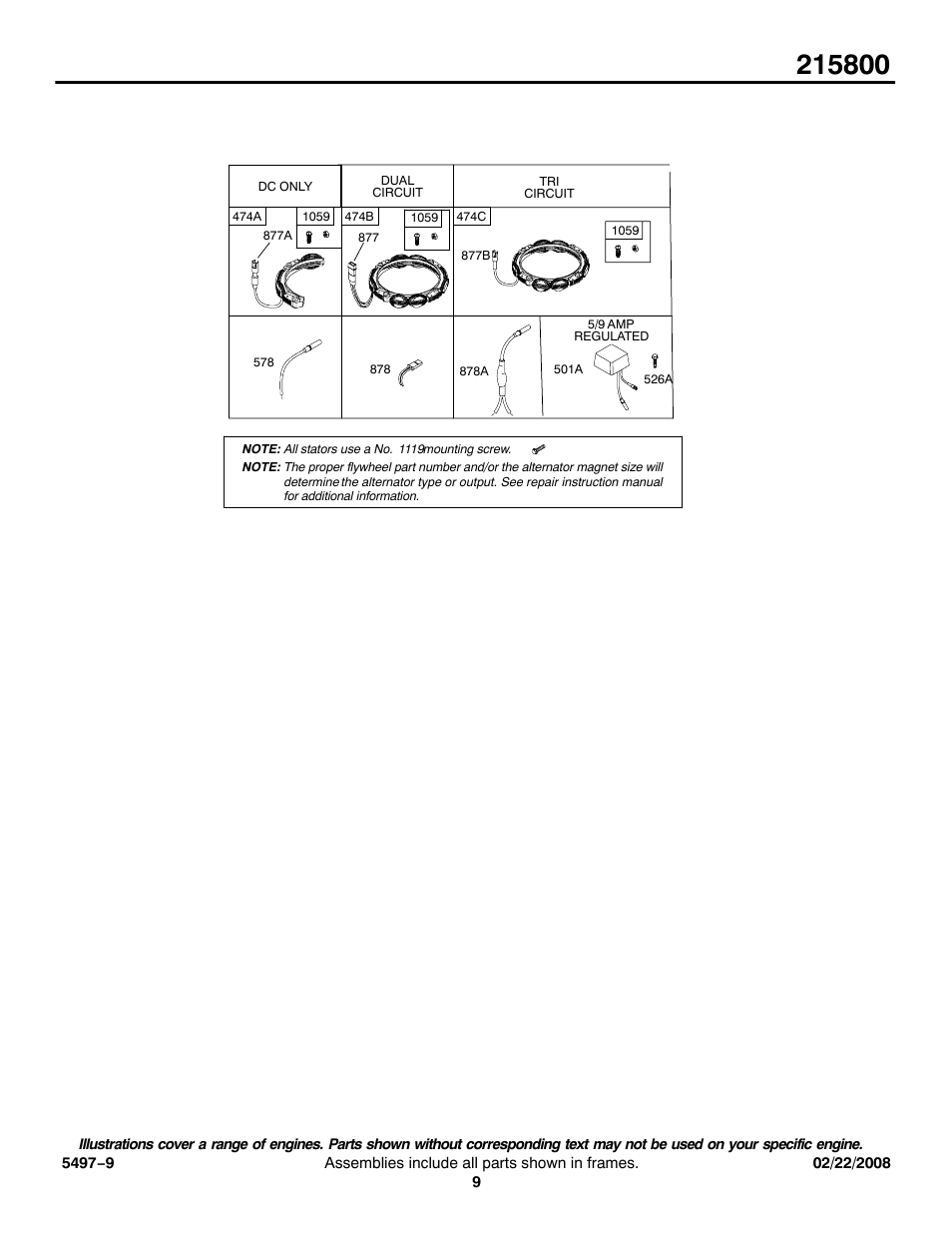 Briggs & Stratton 215800 User Manual | Page 9 / 16