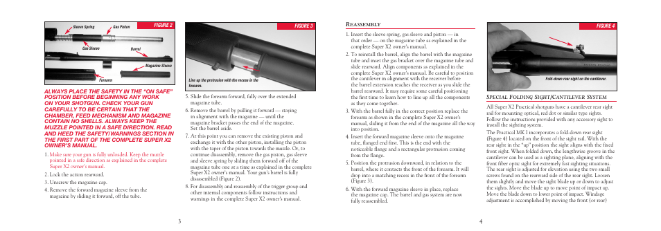 Winchester Repeating Arms Super X2 Practical Supplement (Historic Manual) User Manual | Page 3 / 4