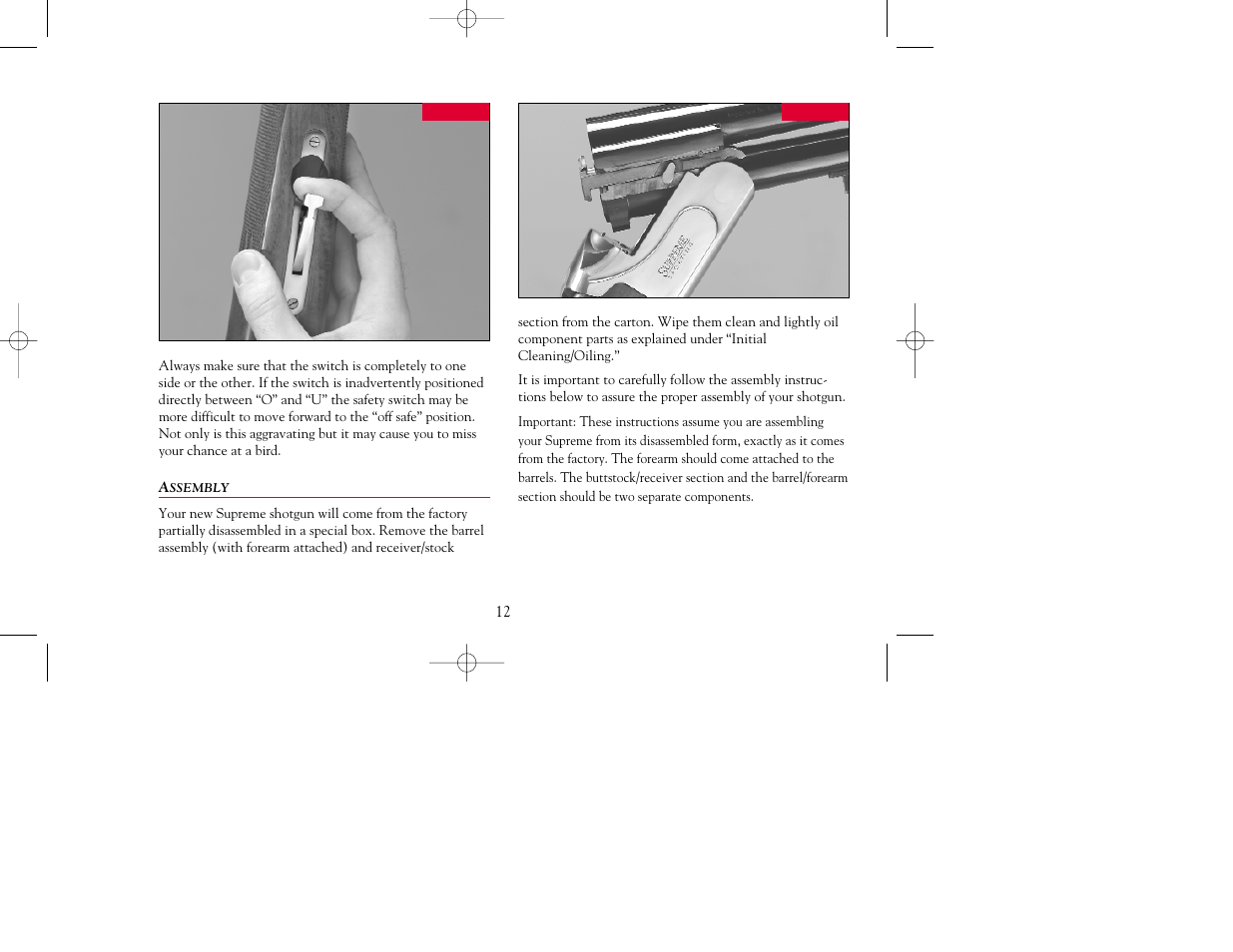 Winchester Repeating Arms Supreme (Historic Manual) User Manual | Page 14 / 35